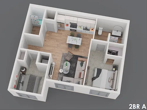 Floor plan 2 Bedroom