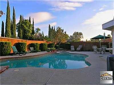 Backyard with Pool & Spa