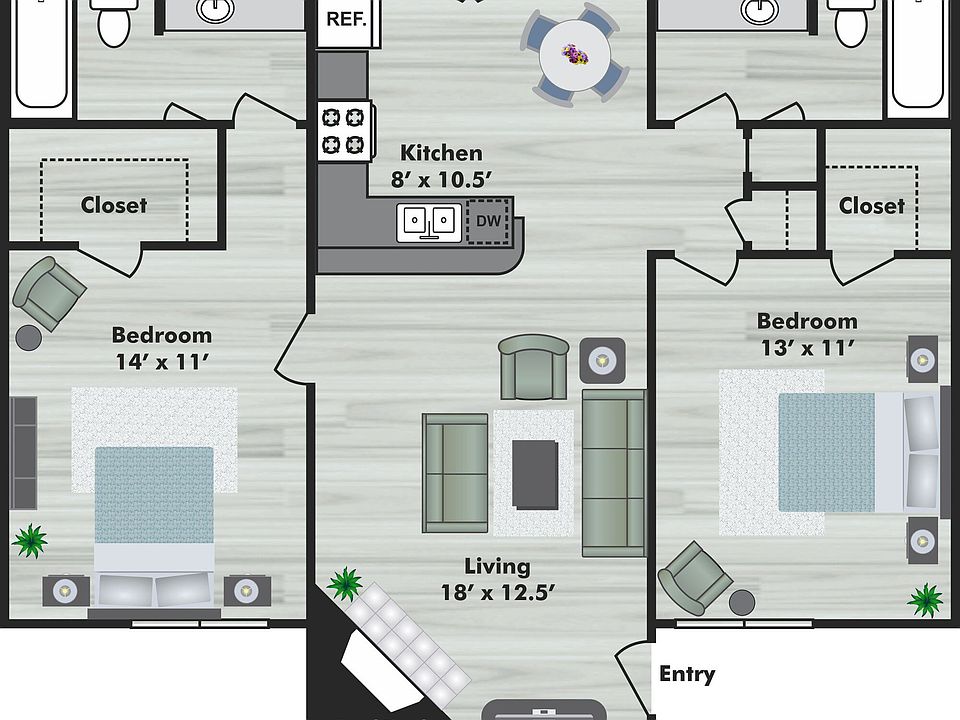 2nd image of 1707 Trinity Height Dr #605