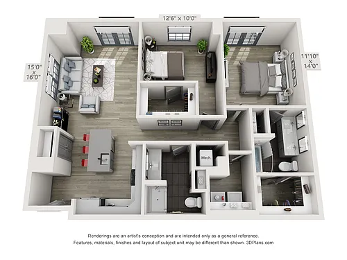 Floor plan 2O