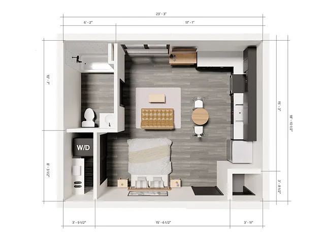 Floor plan S3-ADA
