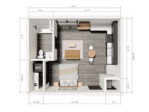Floor plan S3-ADA