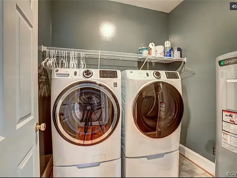 Washer and dryer