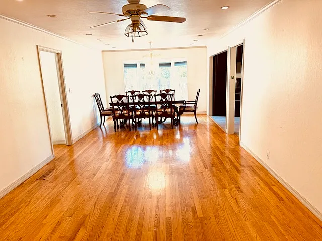 Living Room and Dining Room