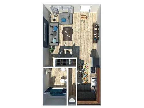 Floor plan Studio