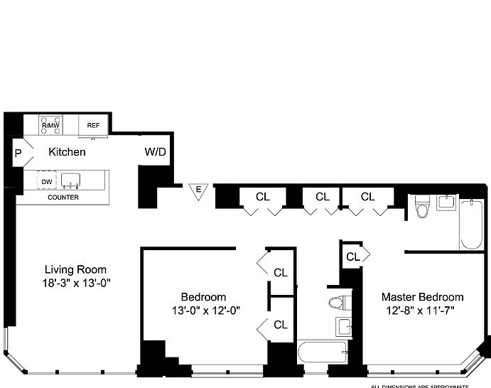 2nd image of 330 W 39th St APT 24E