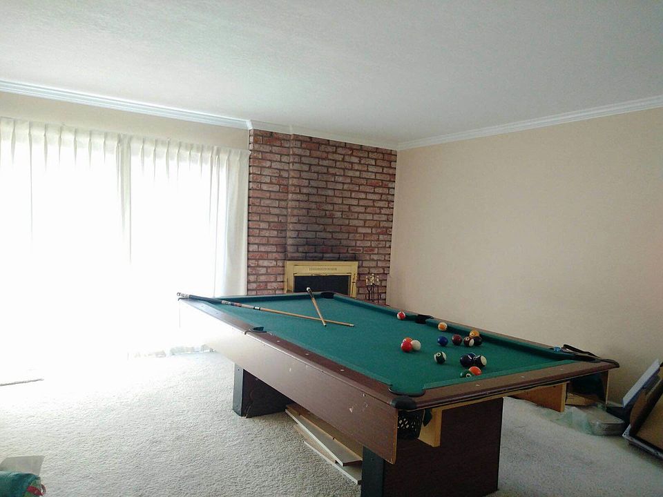 Pool Table in the other living room