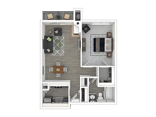 Floor plan Little Cottonwood