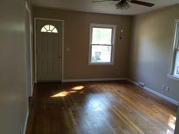 Living space nice wood floor