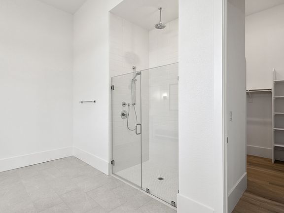 Owner s bath with shower