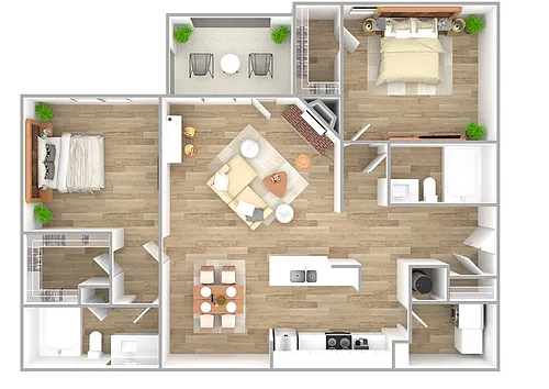 Floor plan B2