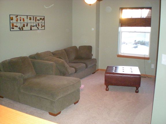 large upstairs loft/family area perfect for a play room or m