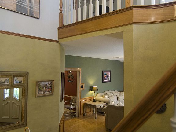 Open area top of stairs