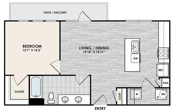Floor plan A1C