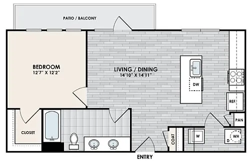 Floor plan A1C