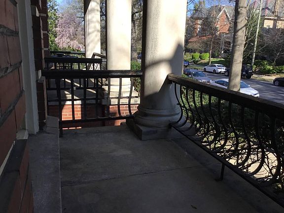 Private front balcony