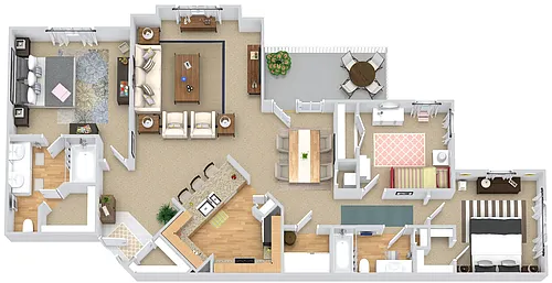 Floor plan Catawba