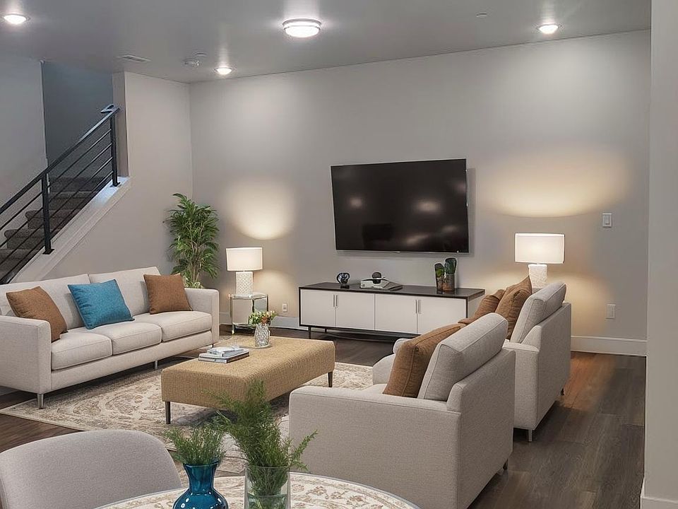 Staged Dining/Living area