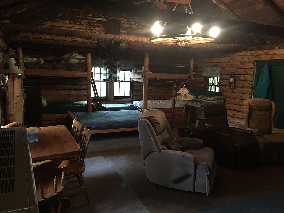 Noice the built in bunks 