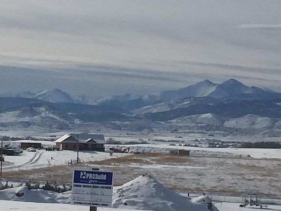 Mountain View from deck.