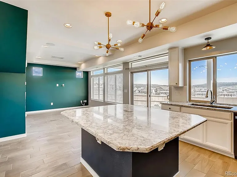 Kitchen and Living Area