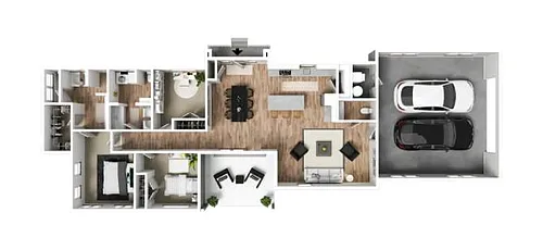 Floor plan C2B Single Family