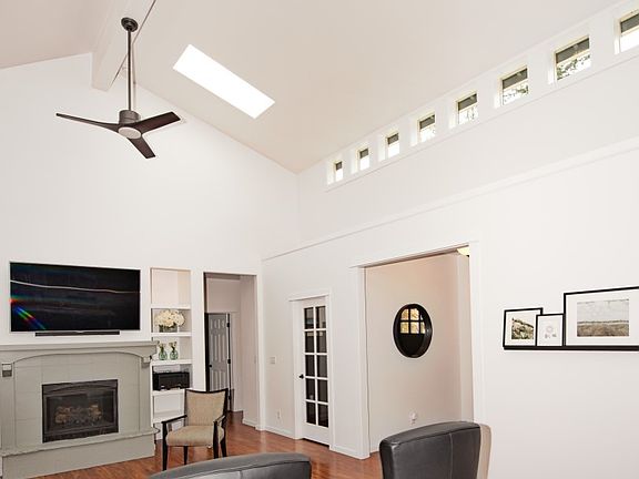 Showing entrance from great room to glass door office and quest bedroom