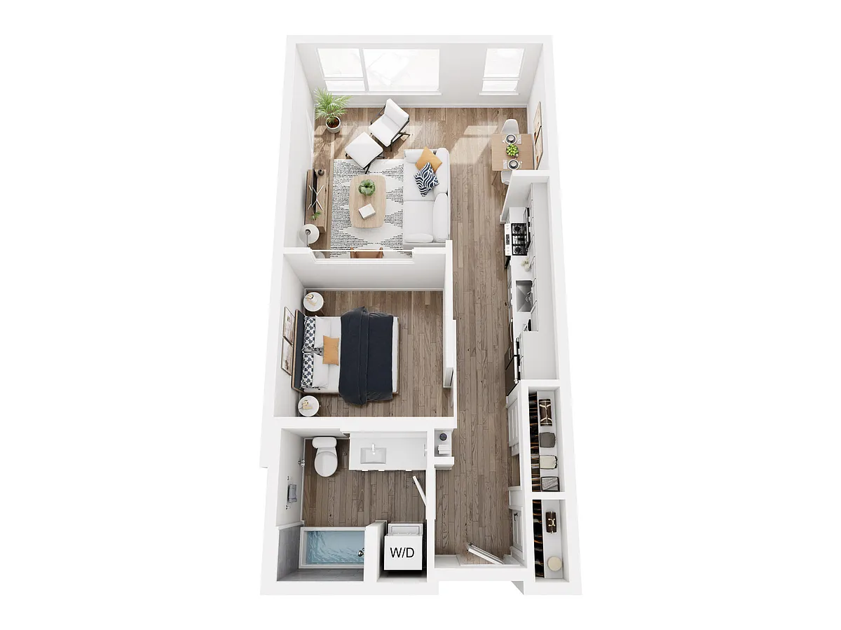 Floor plan Urban 1x1