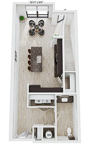 Floor plan TH2