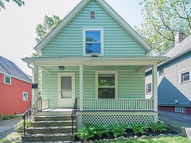 Front - w porch/drive to left