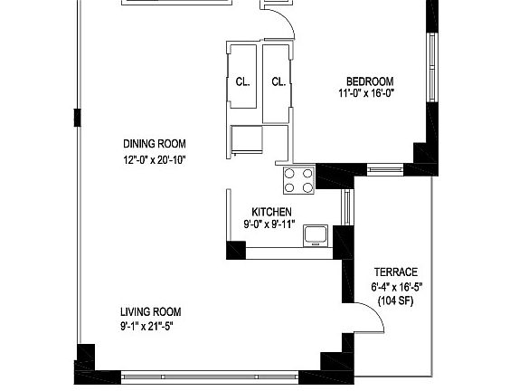 2nd image of 784 Columbus Ave APT 3P