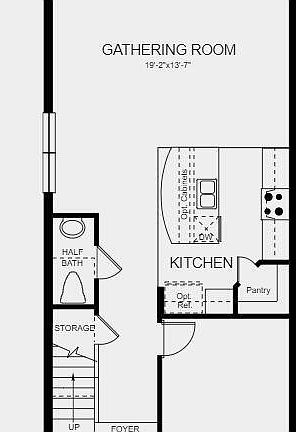 Downstairs