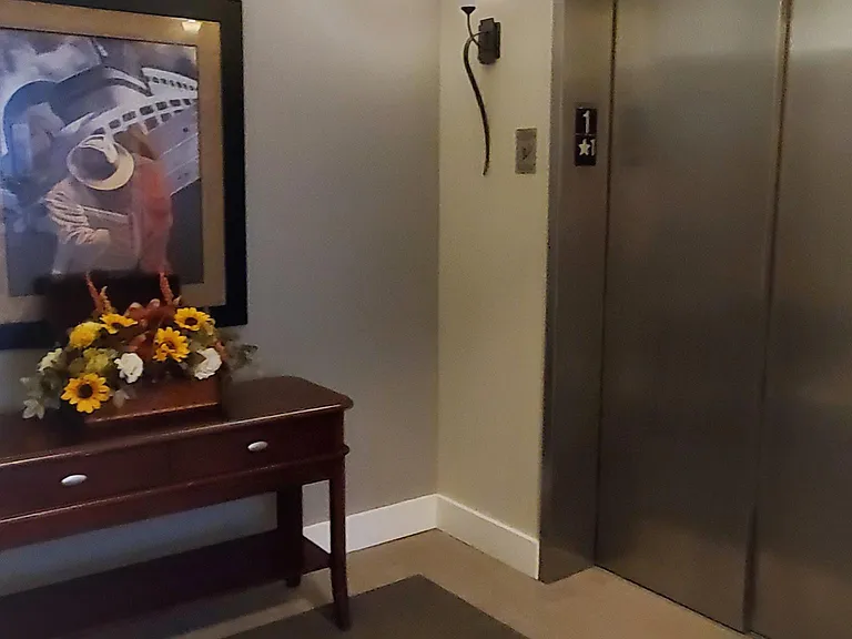 2 elevators in the building