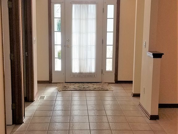 Front door and main hallway