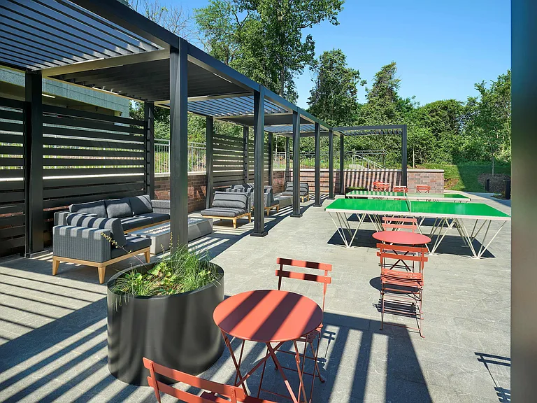 Indigo at McLean Station Phase I Outdoor Terrace Amenity Area