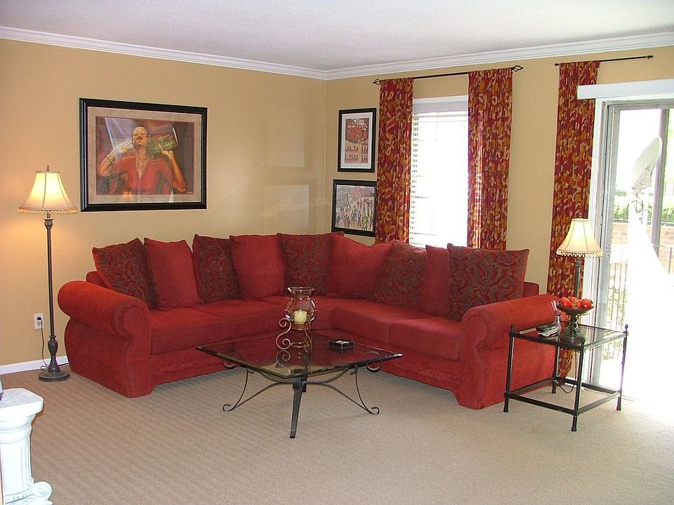 Huge living room for quiet nights or company