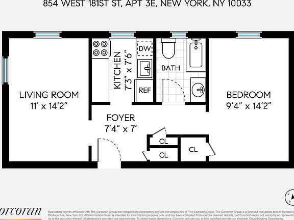 2nd image of 854 W 181st St APT 3E