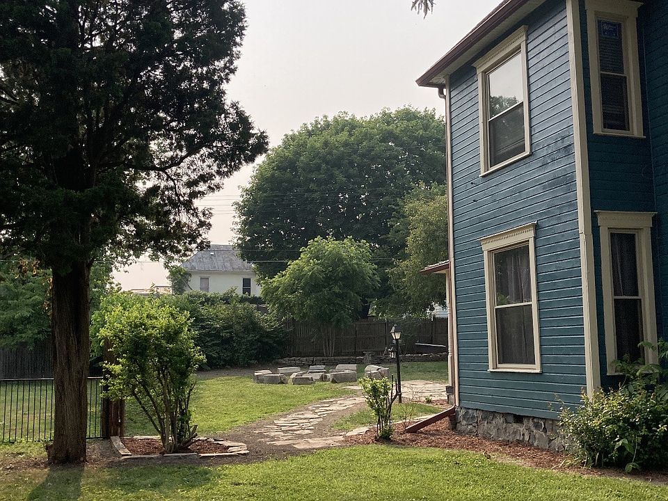 South side of house to backyard