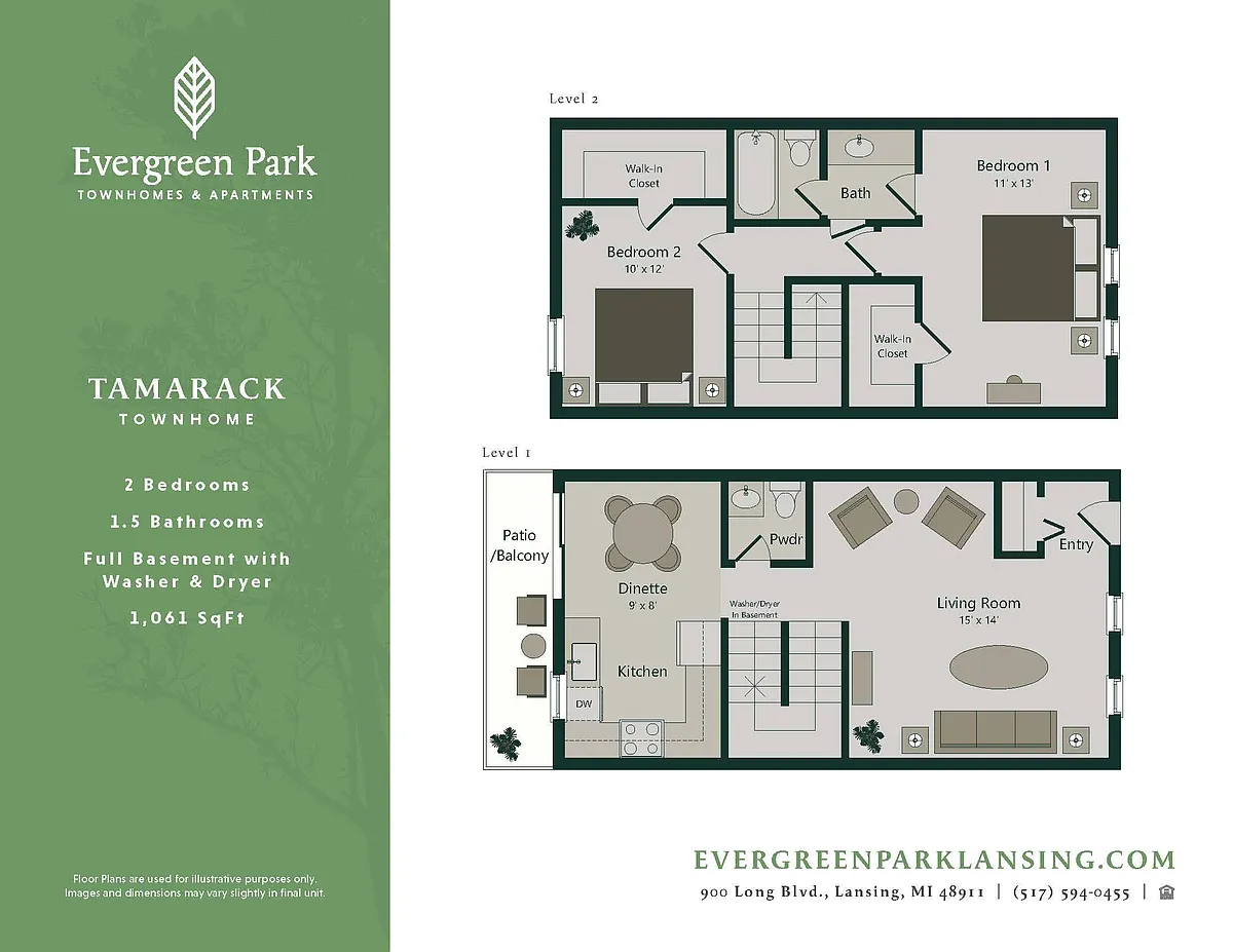 Floor plan Tamarack