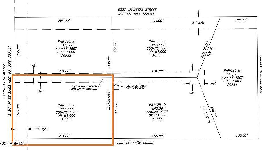 1st image of 351st Ave N of Salome Lot A Highway Lot A