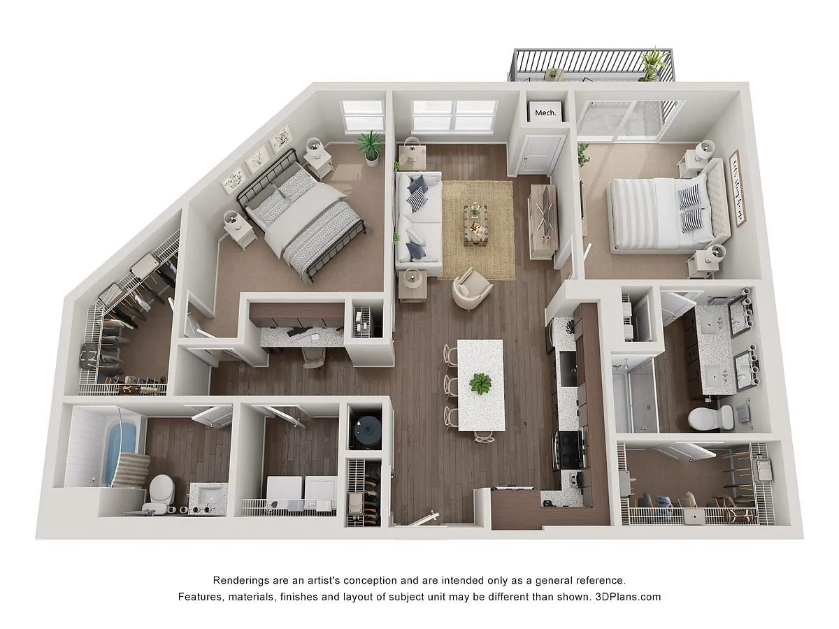 Floor plan B3