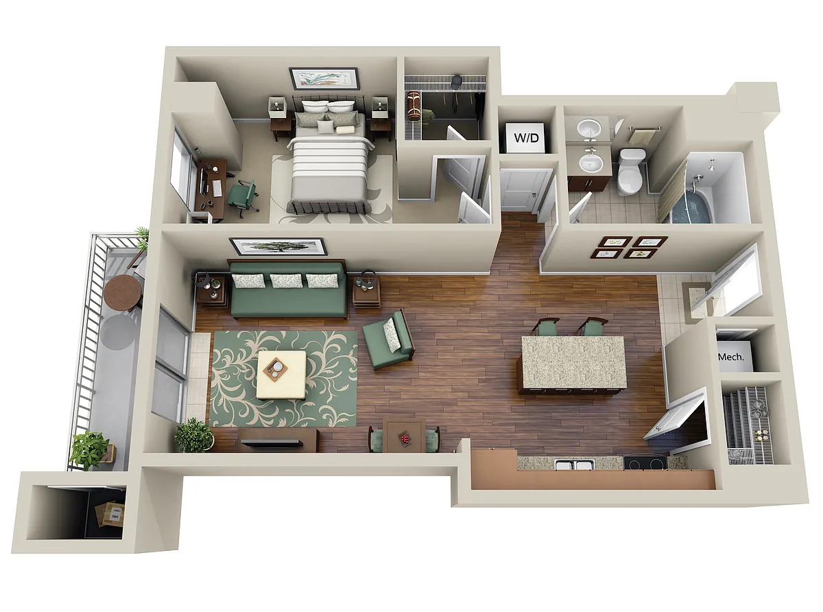 Floor plan A6