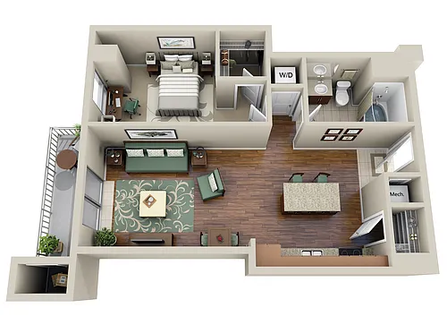 Floor plan A6