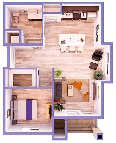 Floor plan Aloe