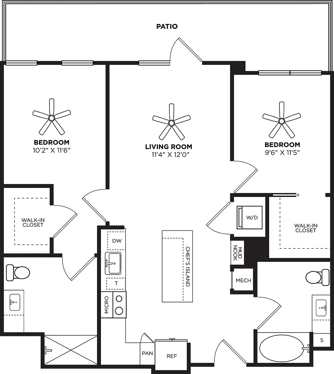 Floor plan B11