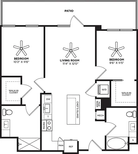 Floor plan B11