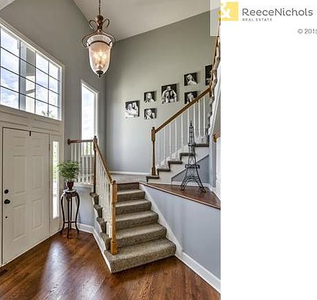 Grand two story entry