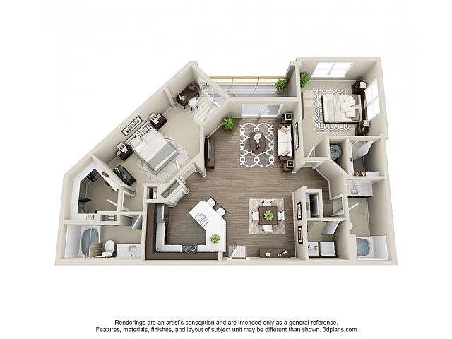 Floor plan B3