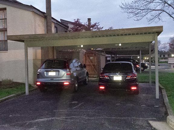One dedicated carport parking spot.