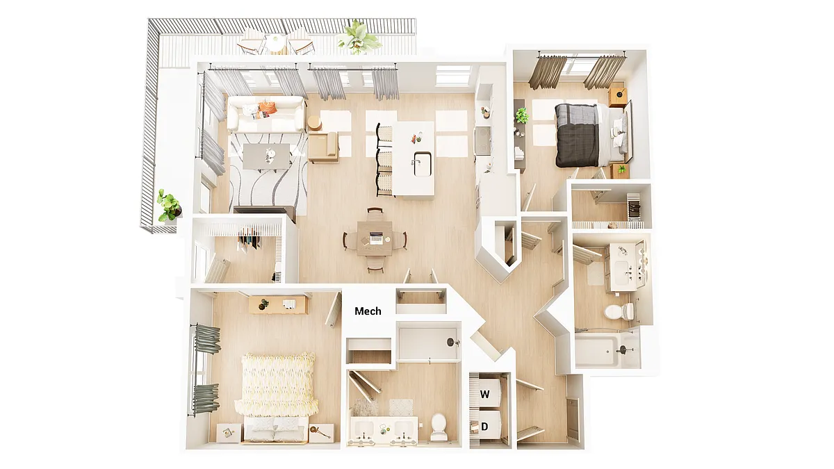 Floor plan B4